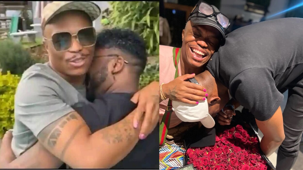 Anty Somizi and Vusi Nova are now dating in real life..Mwaaa so cute Ayyy